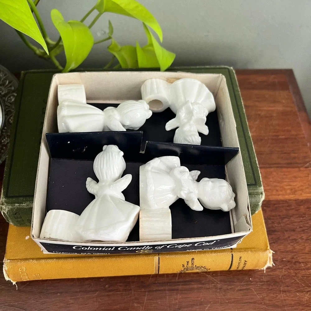Colonial Candle of Cape Cod vintage set